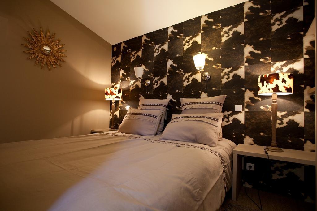 Bed and Breakfast Le Comptoir Des Sables Biscarrosse-Plage Zimmer foto