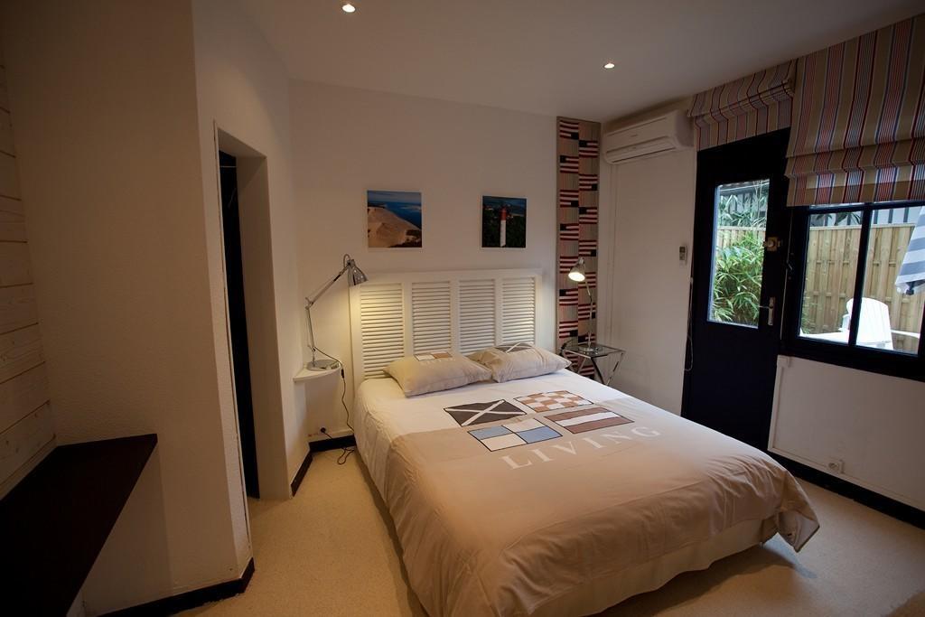Bed and Breakfast Le Comptoir Des Sables Biscarrosse-Plage Zimmer foto